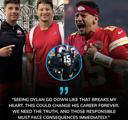 Patrick Mahomes Skips Post-Game Celebration to Rush to Dylan Raiola: A Night That Shook the Football World