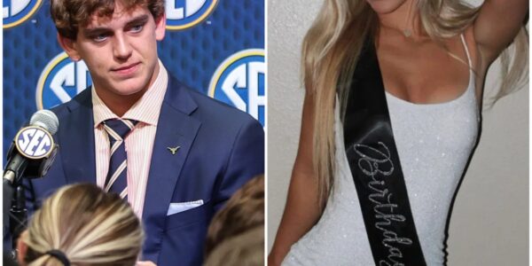 THE HEART BEHIND THE WIN: AIDEN MARSHALL’S GIRLFRIEND STEALS THE SHOW AFTER TEXAS’ BIG VICTORY