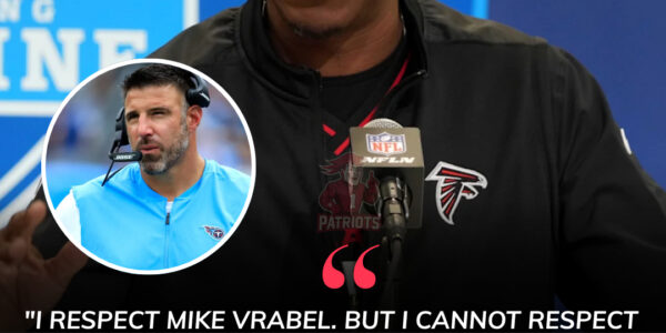 Raheem Morris blames turf, Vrabel’s icy reply leaves him speechless after Patriots’ stunning win!