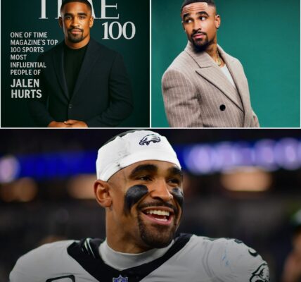 BREAKINGNEWS: Jalen Hurts named to TIME’s Top 100 most influential people in sports — a new era of leadership, purpose, and power for the Eagles’ captain