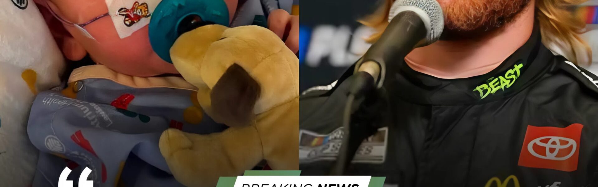 Tyler Reddick Shares Heartwarming News: Infant Son Rookie Is Home After Hospital Stay