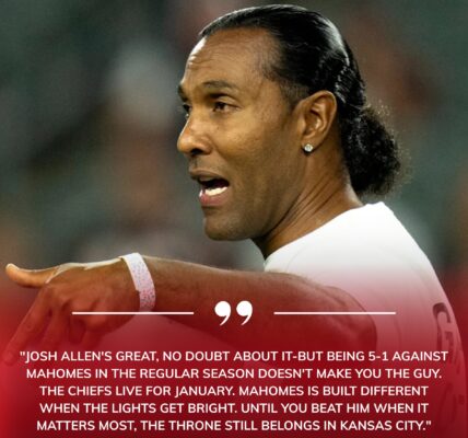 Bengals Legend T. J. Houshmandzadeh Calls Out Josh Allen’s 5–1 Record vs Chiefs — ‘Regular Season Doesn’t Make You Mahomes’