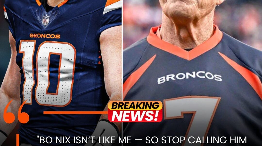 John Elway Defends Bo Nix After ‘Elway-Esque’ Label — Says He’s Not a Copy, He’s a Game Changer