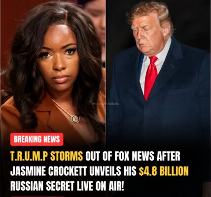 BREAKING NEWS: T.r.u.m.p STORMS Out of Fox News After Jasmine Crockett Unveils His “$4.8 BILLION Russian Secret” LIVE On Air...