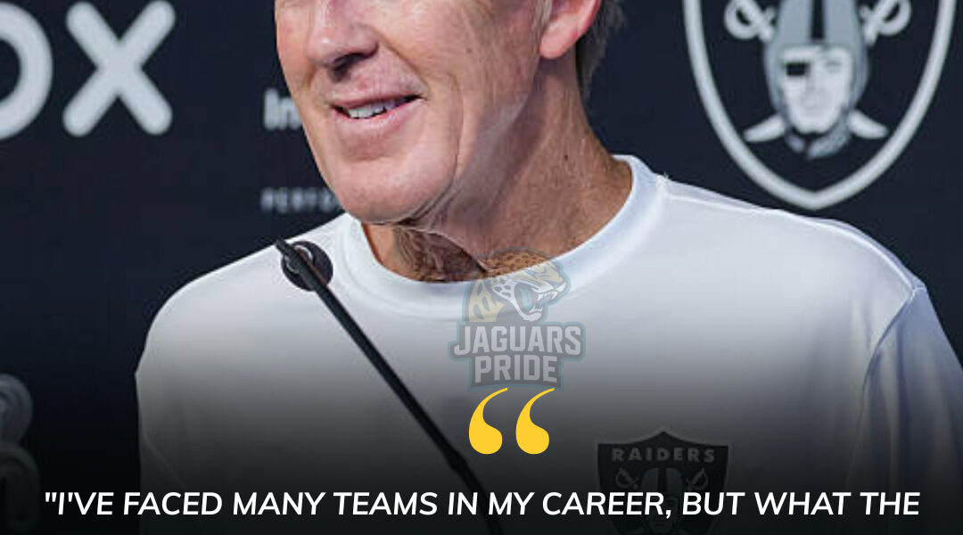BREAKING NEWS: Raiders Head Coach Pete Carroll Praises Jaguars’ Unbreakable Spirit — “They Lost Their Stars, But The Rookies Played Like Champions”Roro