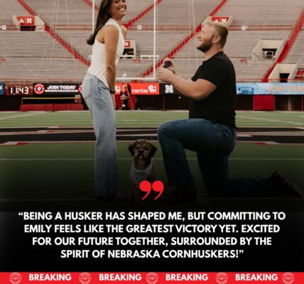 Nebraska’s “Polar Bear” Nash Hutmacher Gets Engaged! 💍