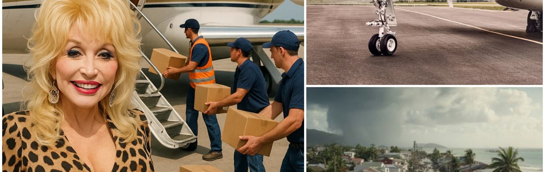 Dolly Parton sends helicopters with aid to Jamaica, personally helping victims: “Kindness travels faster than storms.”
