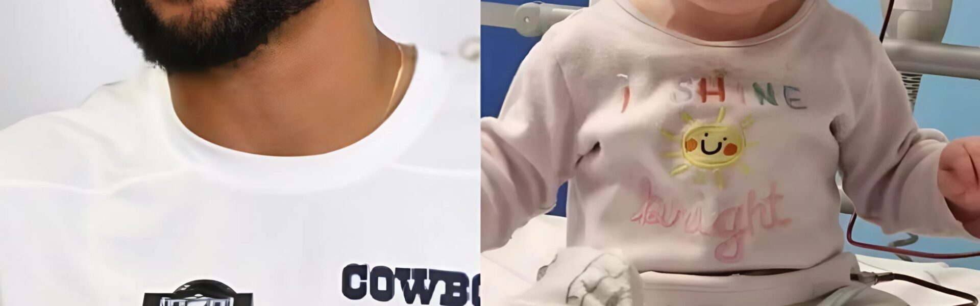 HEART OF A CHAMPION: Dak Prescott’s Visit That Brought Hope and Tears 💙🏈