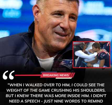 Breaking: After two brutal turnovers vs. the Falcons, Mike Vrabel leaned in and whispered nine words to rookie QB Drake Maye — and it instantly flipped his mindset.