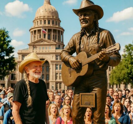 THE CROWD GASPED — A SECRET WAS FOUND INSIDE WILLIE NELSON’S NEW STATUE. When the bronze likeness of the country outlaw was unveiled in Austin, fans expected tears, applause, and nostalgia — but no one expected mystery...