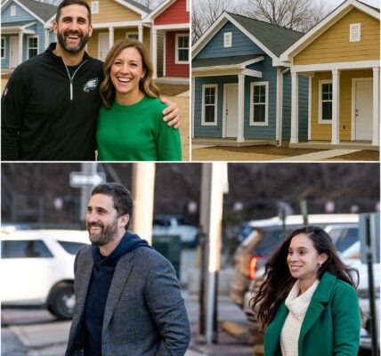BREAKINGNEWS: Nick Sirianni and his wife Brett Ashley Cantwell quietly donate $20 million to build homes for the homeless — revealing the heart behind the Philadelphia Eagles’ success