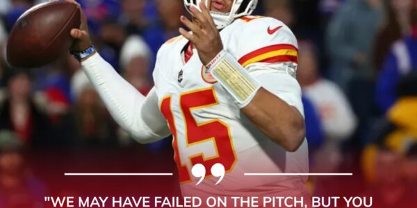 BREAKING: CHIEFS QB PATRICK MAHOMES SENDS EMOTIONAL TRIBUTE TO FANS AFTER LOSING TO BUFFALO BILLS
