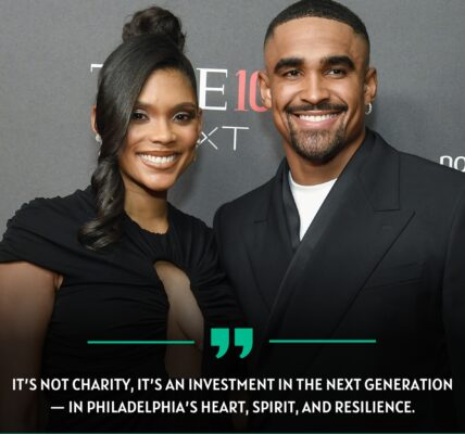 BREAKINGNEWS: From the Field to the Future – Jalen Hurts and His Wife Invest $1.5 Million to Build Hope, Opportunity, and a Home for Philadelphia’s Next Generation