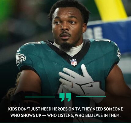 BREAKINGNEWS: Nakobe Dean honored as NFLPA Most Valuable Player for transforming the lives of Philadelphia’s children