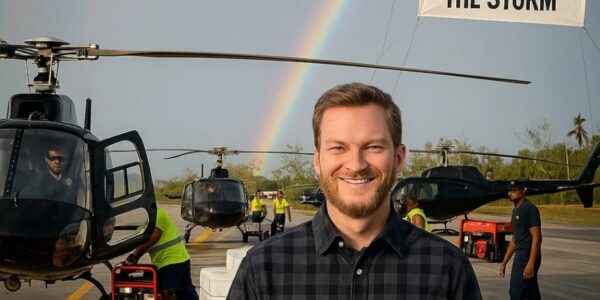 “Kindness Should Travel Faster Than the Storm”: Dale Earnhardt Jr.’s Mission of Hope Brings Light to Jamaica 🚁🇯🇲
