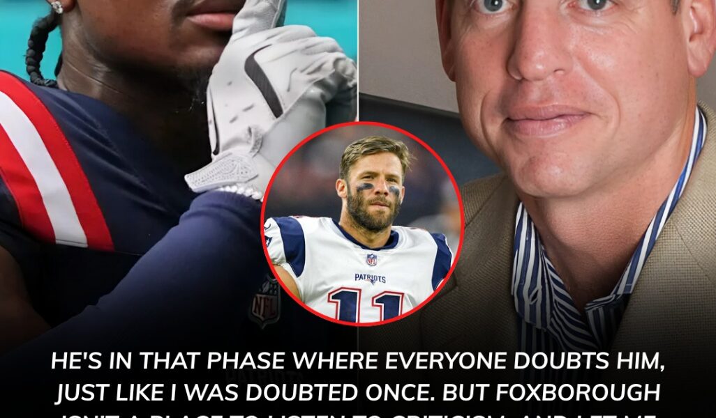 Patriots Legend Julian Edelman Defends Stefon Diggs After Troy Aikman Criticizes His Performance on Live TV - And Stefon's Classy Response Makes the Entire NFL Bow in Respect