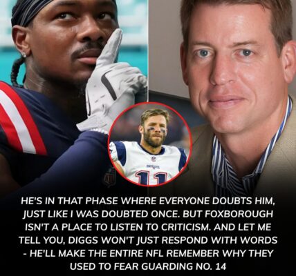Patriots Legend Julian Edelman Defends Stefon Diggs After Troy Aikman Criticizes His Performance on Live TV - And Stefon's Classy Response Makes the Entire NFL Bow in Respect