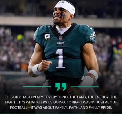 BREAKINGNEWS: Jalen Hurts delivers emotional tribute to Eagles fans after dramatic win over the NY Giants