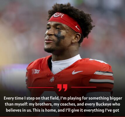 BREAKINGNEWS: Caleb Downs delivers emotional message to fans after Ohio State’s thrilling victory over Penn State