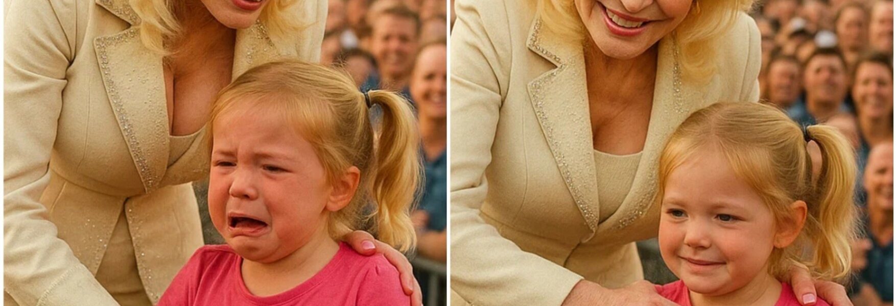 A NIGHT TO REMEMBER: Little Girl Got Lost in a Crowd of 50,000 at Dolly Parton’s Concert — and What Happened Next Left Everyone in Tears