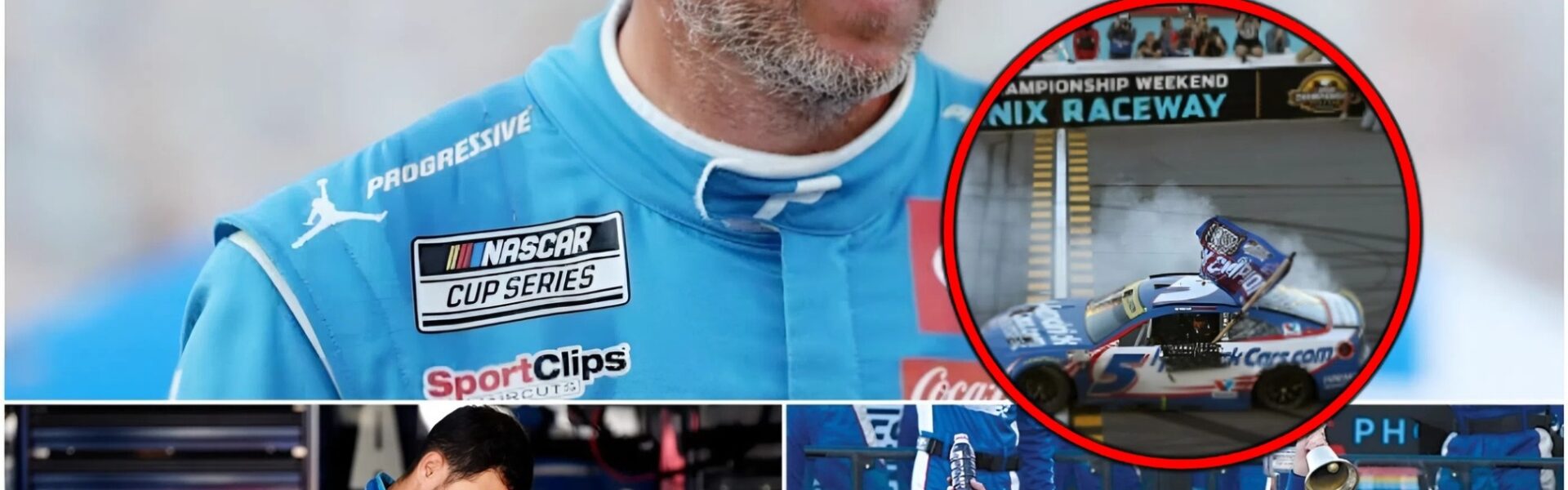 š“āHE CHEATEDā Denny Hamlin ACCUSED Kyle Larson of using ILLEGAL technology with his car in the 2025 NASCAR Cup Series...