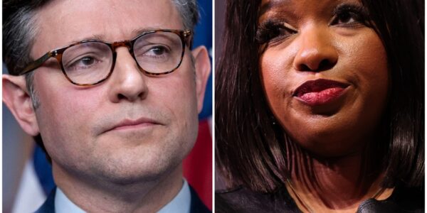 JASMINE CROCKETT SHUTS DOWN SPEAKER MIKE JOHNSON IN A FIERY 5-MINUTE TAKEDOWN THAT LEAVES THE ENTIRE CHAMBER IN SHOCK