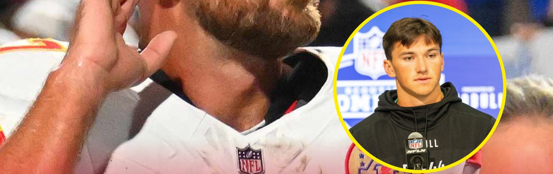 HEARTWARMING MOMENT: BUFFALO ROOKIE COLE BISHOP’S ACT OF CLASS STUNS NFL FANS AFTER TRAVIS KELCE COLLISION 🏈🤝