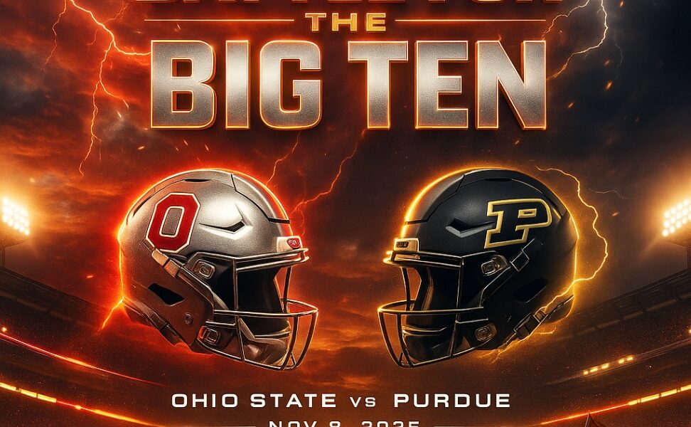 HOW TO WATCH: OHIO STATE BUCKEYES VS. PURDUE BOILERMAKERS – SATURDAY, NOVEMBER 8 2025 🏈