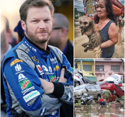 DALE JR.’S RACE AGAINST DEVASTATION: HEROES ON AND OFF THE TRACK 🏁