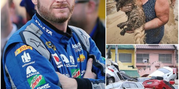 DALE JR.’S RACE AGAINST DEVASTATION: HEROES ON AND OFF THE TRACK 🏁
