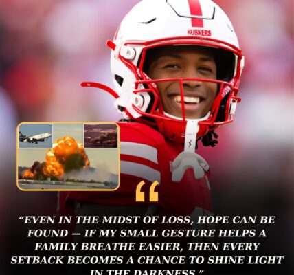 Jacory Barney Jr. Steps Up for Louisville Plane Crash Victims