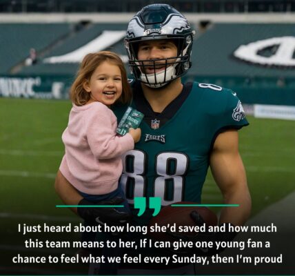 BREAKING: Dallas Goedert Makes Young Girl's 3-Year Dream Come True — Brings Philadelphia Eagles Stadium to Tears. He Gives Her 2 Years of Free Access to Watch the Team Play