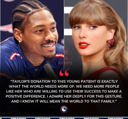 Stefon Diggs Praises Taylor Swift for Her Generosity in Donating $100,000 to Support Young Cancer Patient