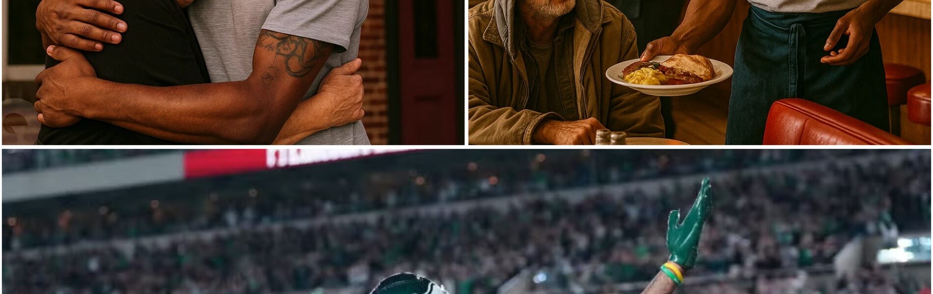 BREAKINGNEWS: DeVonta Smith spends $80,000 to save the grocery store that once fed him for free — and gives 100 meals a day to the homeless