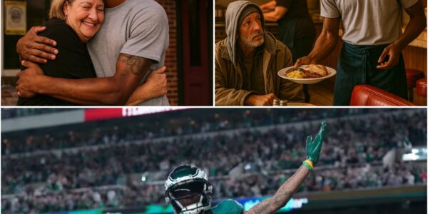 BREAKINGNEWS: DeVonta Smith spends $80,000 to save the grocery store that once fed him for free — and gives 100 meals a day to the homeless