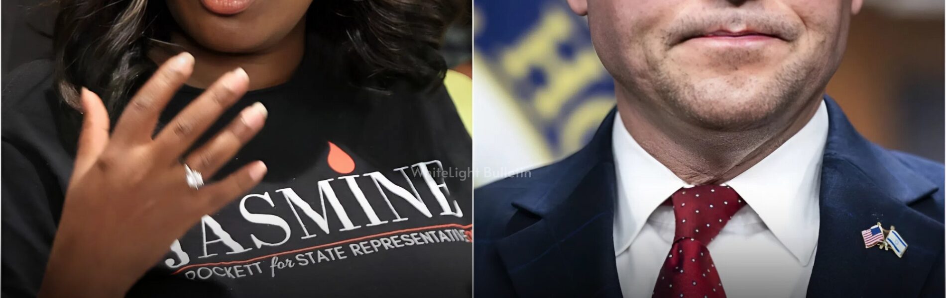 JASMINE CROCKETT SHUTS DOWN SPEAKER MIKE JOHNSON IN A FIERY 5-MINUTE TAKEDOWN THAT LEAVES THE ENTIRE CHAMBER IN SHOCK-TNY