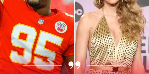 🎤 CHIEFS STAR CHRIS JONES GOES VIRAL FOR JAMMING TO TAYLOR SWIFT AT PRESS CONFERENCE — “TAYLOR’S MUSIC? THAT’S ENERGY, THAT’S CONFIDENCE — SAME THING WE BRING EVERY SUNDAY.” ❤️🏈