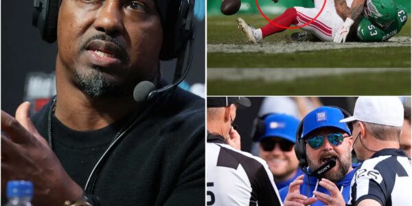 BREAKINGNEWS: Hall of Famer Brian Dawkins calls out NFL officials after brutal injury to Giants RB Cam Skattebo — “This wasn’t a mistake. This was blatant bias!”