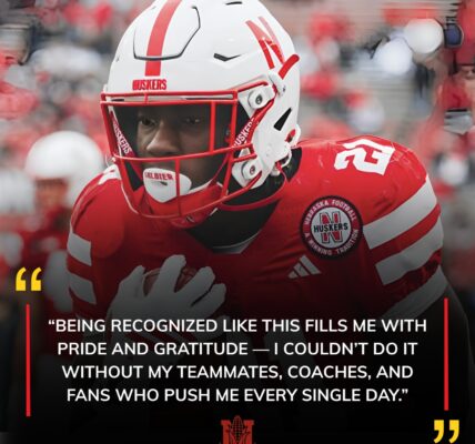 Emmett Johnson Racing for All-Big Ten Honors 🚀