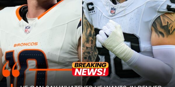 BREAKING: After being challenged by Maxx Crosby on X, quarterback Bo Nix delivered a powerful response.👇