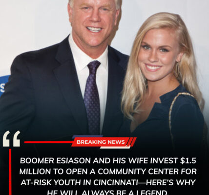 Boomer Esiason steps onto the field, he represents more than the Cincinnati Bengals