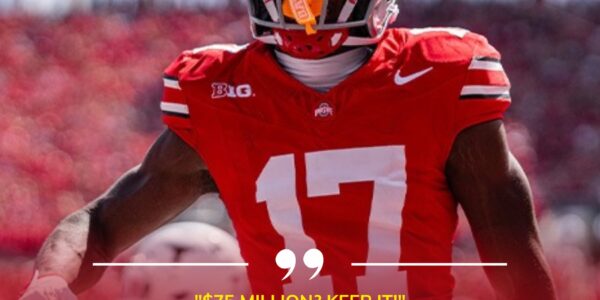 BREAKING NEWS: “$75 Million? NO THANK YOU!” — Carnell Tate Stuns College Football by Turning Down Massive NIL Deals to Stay Loyal to Ohio State: “I’m a Buckeye for Life!”