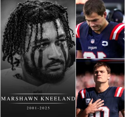 Patriots’ Drake Maye Expresses Heartfelt Condolences for the Tragic Loss of Cowboys’ Marshawn Kneeland