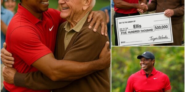 GOOD NEWS🔴 Tiger Woods Tracks Down the Gatekeeper Who Fed Him When He Was a Struggling Teen—And What He Did During His Break at Practice Made Thousands of Fans Cry…