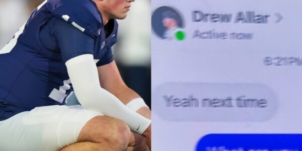 Penn State QB Drew Allar's "Freaky" Snapchat Messages Have Allegedly Been Exposed, And Let's Just Say He "Takes Things Fast" [PHOTO]