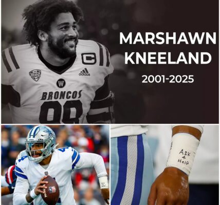 Heartbreak in Dallas: Dak Prescott Shattered After Losing Marshawn Kneeland to Suicide — “Not Again… Please.”