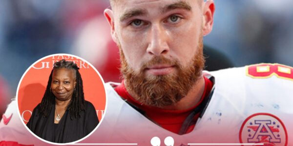 BREAKING NEWS: “HE’S JUST A FOOTBALL PLAYER.” — Whoopi Goldberg’s On-Air Comment Sparks Firestorm After Travis Kelce’s Powerful Response Goes Viral