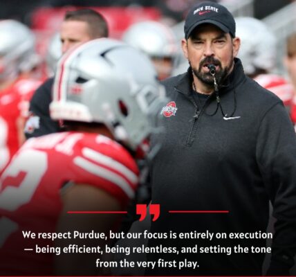 BREAKINGNEWS: Ryan Day Reveals Bold Game Plan For Ohio State’s Battle Against Purdue — Inside The Strategy, Key Players, And What Could Decide The Game