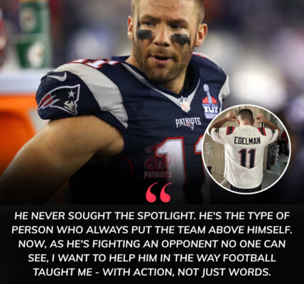 BREAKING: Patriots Legend Julian Edelman Auctions His Final Game Jersey — And What He Reveals About His Silent Teammate Battling Parkinson’s Will Leave You Speechless