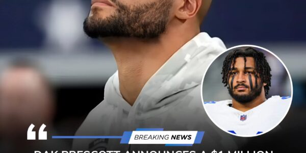Dak Prescott’s $1 Million Promise: Honoring Marshawn Kneeland with Heart and Purpose 💙🏈